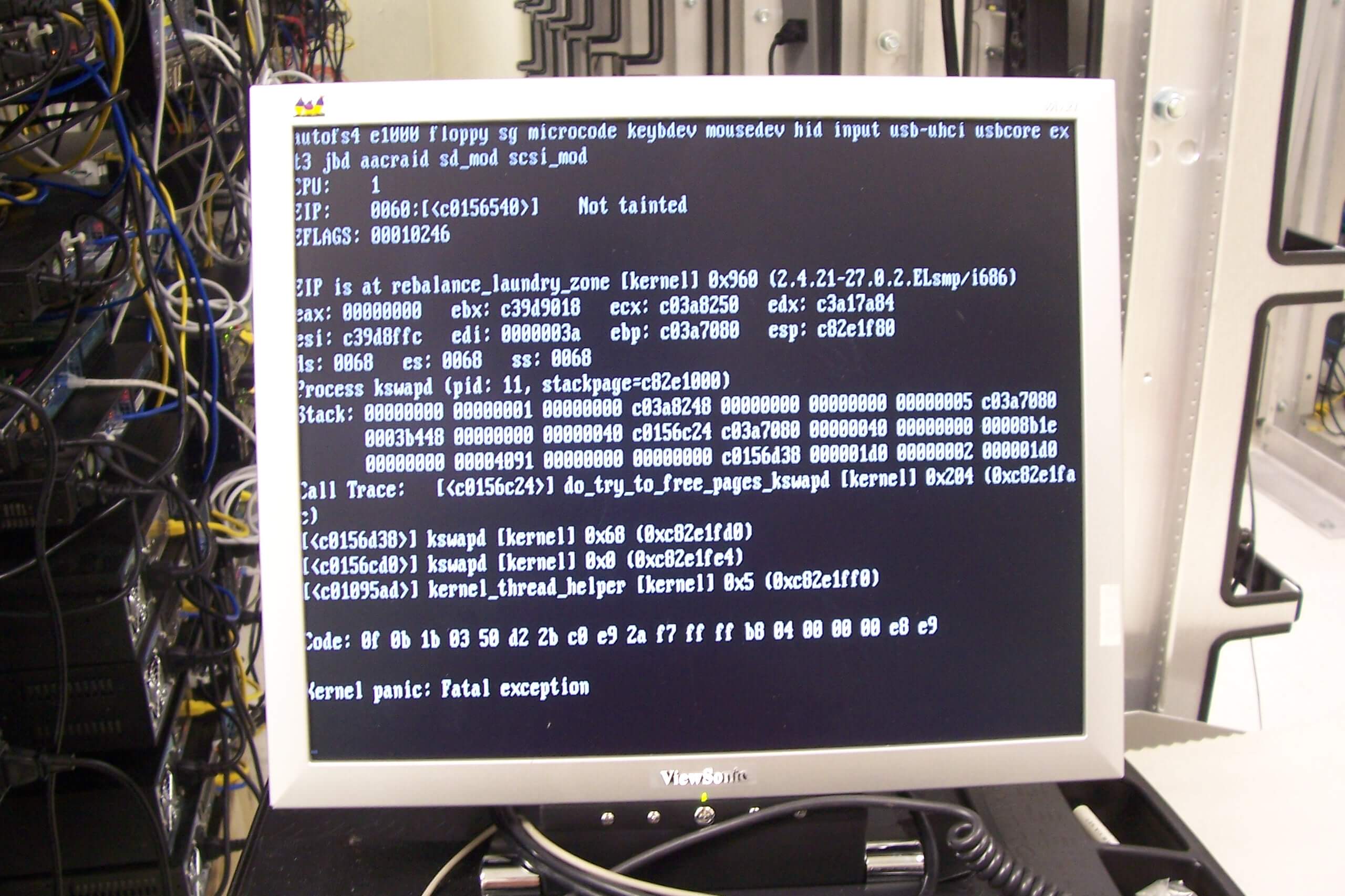 kernel panic macOS screen