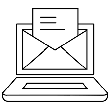 email icon outline style