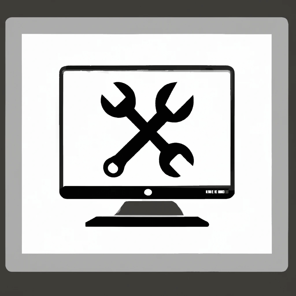 Computer repair icon