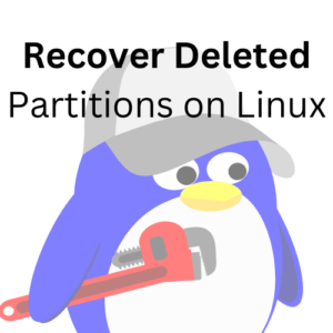 Recover Deleted Partitions on Linux